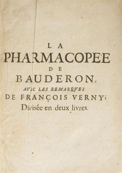 null LEMERY (Nicolas)
Pharmacopée universelle contenant toutes les compositions de...
