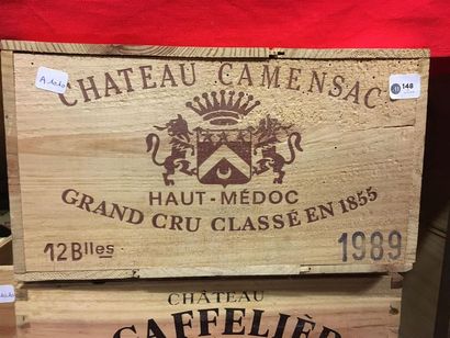 null 1989 - Château de Camensac
Grand Cru Classé Haut-Médoc - rouge - 12 blles