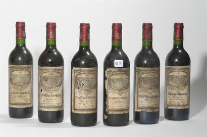 null 1993 - Château Rambaud
Margaux - rouge - 6 blles étiquettes abimées
