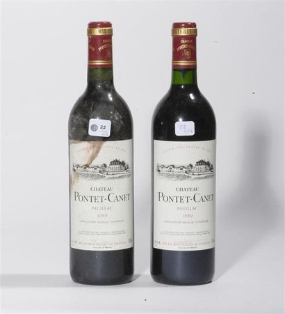 null 1989 - Château Pontet Canet
Grand Cru Classé Pauillac - rouge - 2 blles - une...