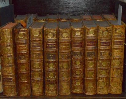 null BUFFON : Histoire naturelle des oiseaux. Paris, imprimerie royale. 18 volumes...