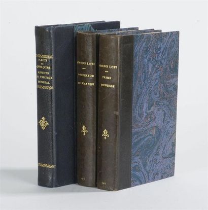 null LOTI (Pierre) : 3 volumes en tirages limités : - Prime jeunesse. Suite du Roman...