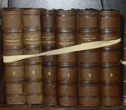 null SAINTE-BEUVE : Port-Royal. Paris, Hachette & Cie, 1867. 7 volumes in-12 (avec...
