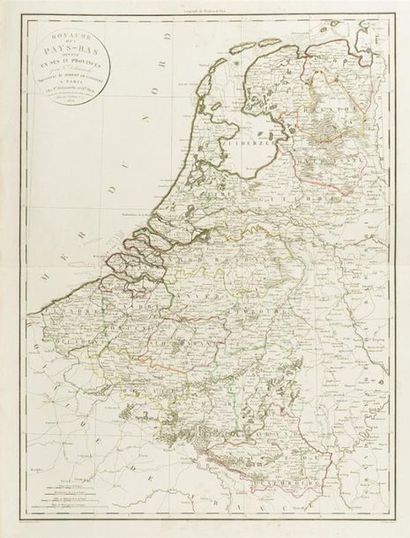 null Pays-Bas - Netherlands
ROBERT de VAUGONDY (Gilles)
- 1/ Royaume des Pays-Bas...