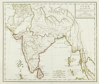 null Inde - India
TARDIEU (Ambroise)
Réunion de 3 cartes (Paris, c. 1800) : - 1/...