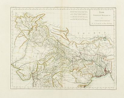 null Inde - India
TARDIEU (Ambroise)
Réunion de 3 cartes (Paris, c. 1800) : - 1/...