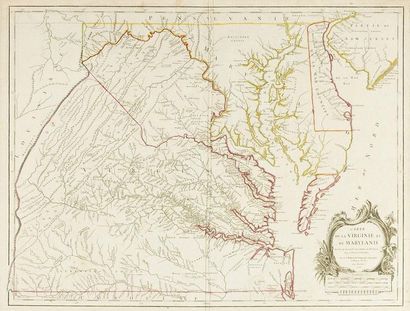 null Amérique - America
ROBERT de VAUGONDY (Gilles)
Réunion de 5 cartes de l'Amérique...