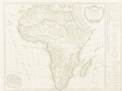 null Afrique - Africa - L'ISLE (Guillaume, de) - BUACHE (Philippe) : Carte d'Afrique...