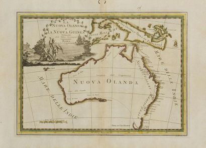null CASSINI (Giovanni Maria) : La Nuova Olanda e la Nuova Guinea. Delineate sulle...