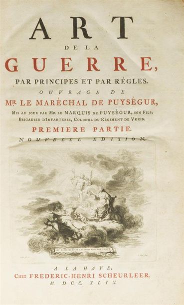 null Militaria - Guerre
PUYSÉGUR (Jacques François, Marquis de CHASTENET, Maréchal...
