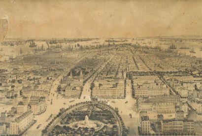 null NEW-YORK - GRAVURE
BACHMANN (John)
New-York (Union Square, Looking South). Lithographie...