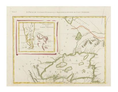 null Amérique - America
ZATTA (Antonio)
Réunion de 10 cartes (Venezia, Zatta, 1778)...
