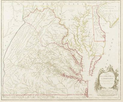 null Amérique - America
ROBERT de VAUGONDY (Gilles)
Réunion de 3 cartes de l'Amérique...