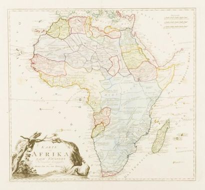 null Afrique - Africa
REILLY (Franz Johann Joseph, von)
Karte von Afrika nach Vaugondy....