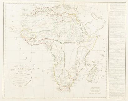 null Afrique - Africa
L'ISLE (Guillaume, de) - BUACHE (Philippe)
Carte d'Afrique...