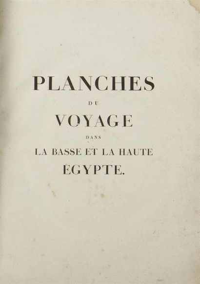 null Égypte
VIVANT DENON (Dominique Vivant, baron Denon dit)
Planches du Voyage dans...