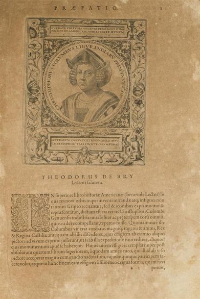 null De BRY (Théodore) - BENZONI (Girolamo)
Americae pars quarta, sive, insignis...