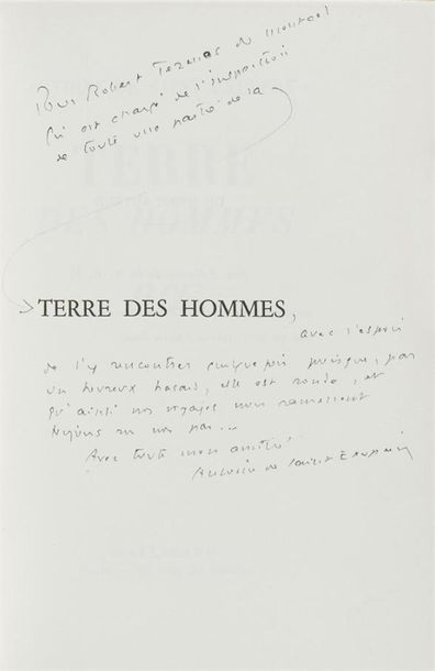 null Envoi autographe - Exemplaire sur Hollande - Reliure signée Pierre Lucien Martin
SAINT...
