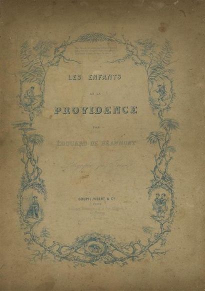 null BEAUMONT (Édouard, de)
Les Enfants de la Providence. Paris, Goupil et Vibert,...
