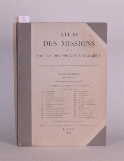 null LAUNAY (Adrien)
Atlas des missions de la société missions-étrangères. Lille,...