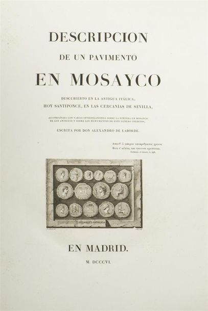 null Architecture - Espagne
LABORDE (Alexandre)
Descripcion de un pavimento en mosayco...