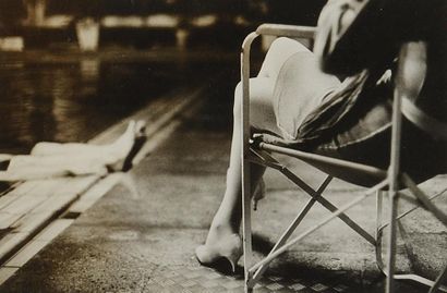 null Lucia GUANES (1955) 
Au bord de la piscine; Enfant qui court. c.1990
Deux épreuves...