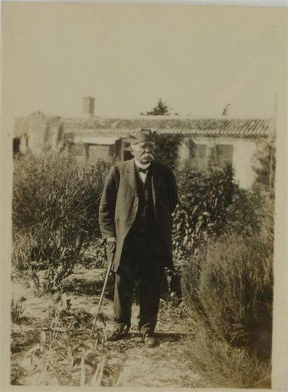 null Henri MANUEL (1874-1947)
Portrait de Georges Clemenceau. c.1920. 
Epreuve argentique...