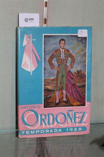 null Antonio ORDOÑEZ, TEMPORADA 1958
brochure enrichie d'un envoi autographe, de...