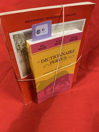 null DALQUIER Jacques, Catalogue du fonds taurin, Bibliothèque munic.de Toulouse,...
