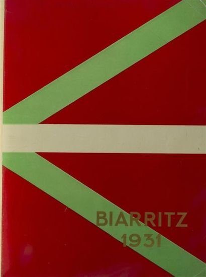 null BIARRITZ
Biarritz, édition 1931. Ouvrage de luxe publié sous le patronage des...