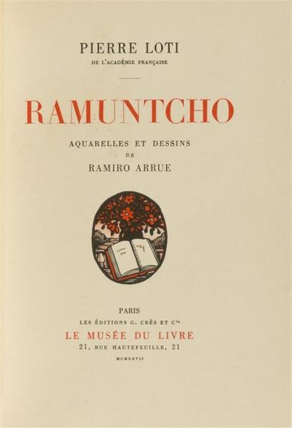 null LOTI (Louis Marie Julien VIAUD dit Pierre)
Ramuntcho. Aquarelles et Dessins...