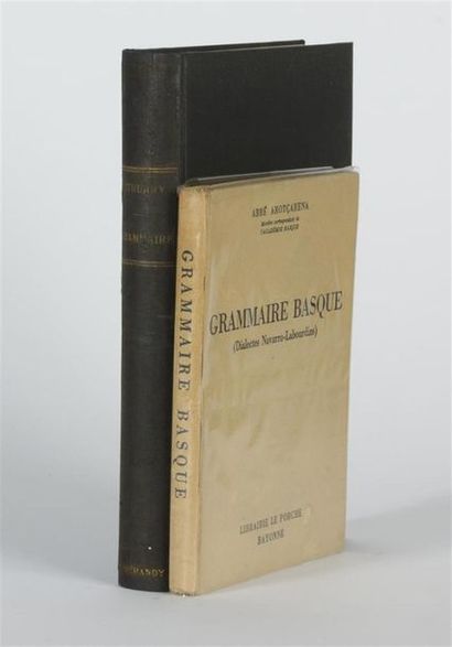 null ITHURRY (Jean)
Grammaire basque, dialecte labourdin. Bayonne, Lamaignère, 1895....