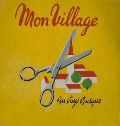 null MAQUETTE ORIGINALE
Maquette originale de l'ouvrage "Mon village au Pays basque"...