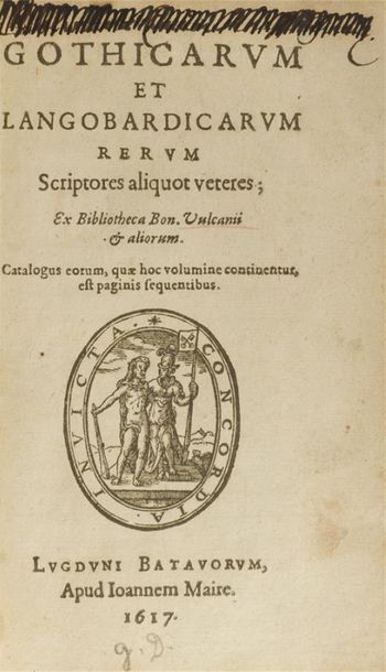 null VULCANIUS (Bonaventure de)
Gothicarum et Langobardicarum rerum scriptores, aliquot...