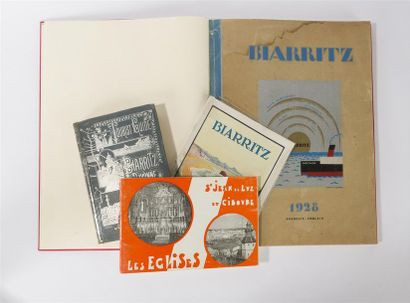 null BIARRITZ
Biarritz, édition 1928. Ouvrage de luxe publié sous le patronage des...