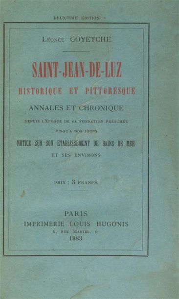 null DUBARAT (Victor Pierre) chanoine
Le Bréviaire de Lescar de 1541 réédité avec...