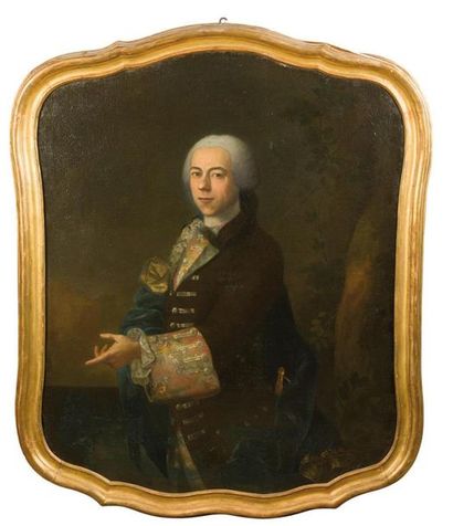null Ecole française du XVIIIème siècle
Portraits d'homme et de femme de qualité
Deux...