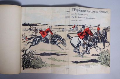 null Comte de COMMINGES. L'Equitation des gens pressés. Paris, OLLENDORFF, 1901.