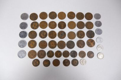 null Lot de pièces (Allemagne, Italie, Grande-Bretagne)