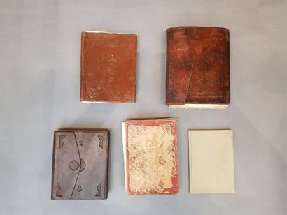 null Cinq manuscrits religieux, Afrique du Nord, XIXe siècle
Manuscrits sur papier...