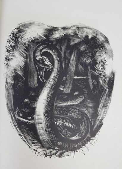 null VALERY Paul (1871-1945)
Le Serpent, illustrations par Jean MARCHAND et Sonia...