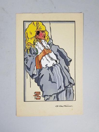 null Georges GÉO-FOURRIER (1898-1966)
Série complète de dix estampes imprimées en...