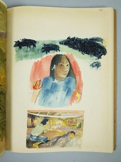 null Paul GAUGUIN, Noa Noa, Voyage à Tahiti, Stockholm, 1947.