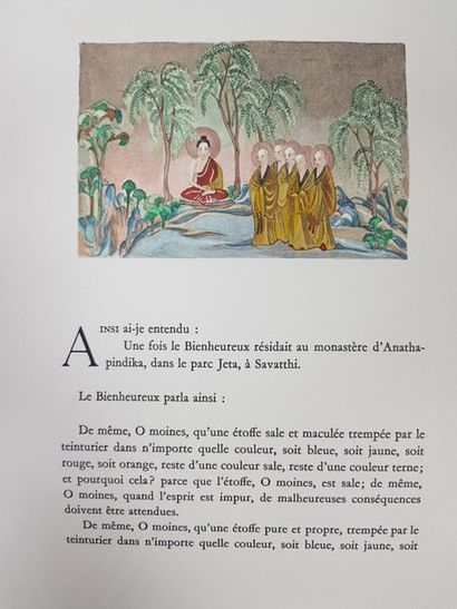 null Les paroles de Bouddha, traduction du vénérable RAHULA, illustrations de CHOU-LING...