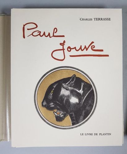 null Charles TERRASSE, Paul Jouve, Edition le Livre du Plantin, 1948. In-4 (300
x...