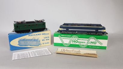 HORNBY. Deux locomotives 6382 et 634.