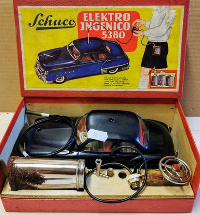 null SCHUCO : coffret voiture ELEKTRO INGENICO 5380, complet (oxydations boite p...