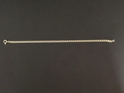 null Bracelet en or jaune 18K (750°/°°). Long. : 19,5 cm - Poids : 4,7 g
