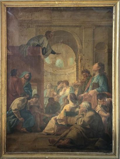 null Eustache LE SUEUR (1617-1655) (after)
Saint Bruno attends a sermon by Raymond...