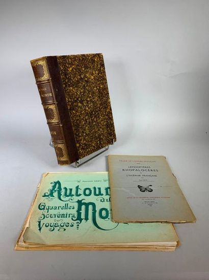 null Lot of three books:
- Edouard CHARTON, Le Tour du Monde, Nouveau Journal des
Voyages,
Librairie...